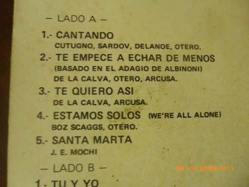 Vinilio Lp Manolo Otero-cantando (u32