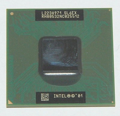 Procesador De Laptops Intel Sl6ex (socket 478;1,6mhz;)