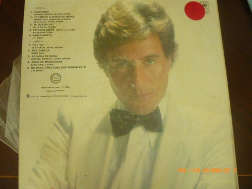 Vinilio Lp Manolo Otero-cantando (u32