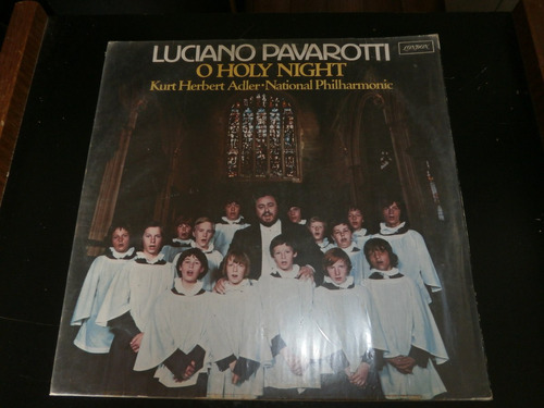 Lp Luciano Pavarotti - O Holy Night, Disco Vinil, Ano 1983