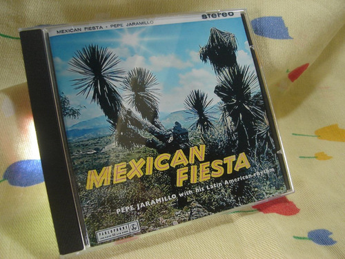 Pepe Jaramillo Mexican Fiesta Cd Novo Instrumental Latino