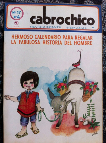 Revista Infantil  Cabrochico Nº 17 -  Editorial Quimantu