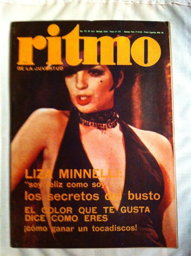 Revista Ritmo Liza Minnelli Nº444, Mar 1974 Bigote Arrocet