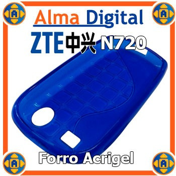 Forro Acrigel Zte N720 Manguera Goma Estuche Protector