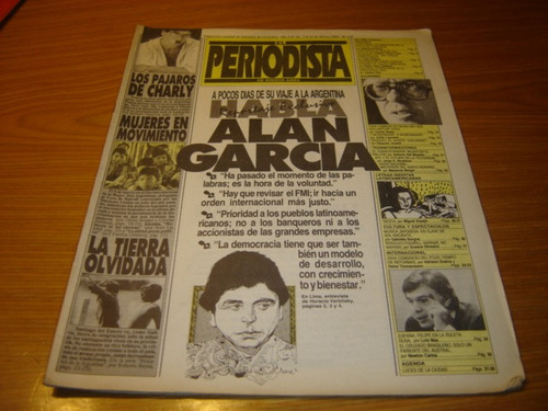 Revista El Periodista Charly Garcia Alan Garcia