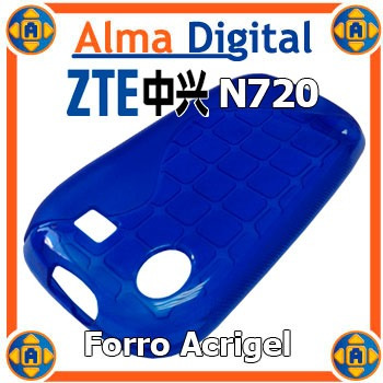 Forro Acrigel Zte N720 Manguera Goma Estuche Protector