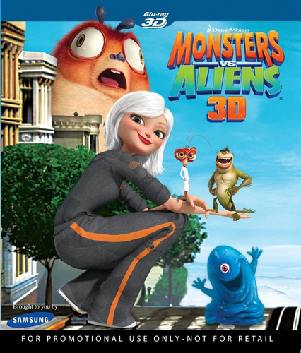 Blu Ray Monster Vs Alien 3d