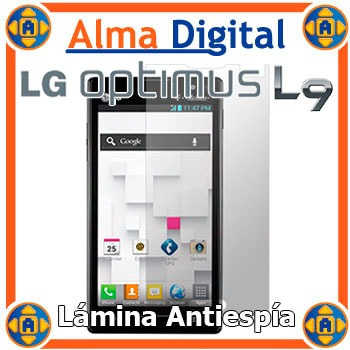 Lamina Protector Pantalla Antiespia LG Optimus L9 Antichi