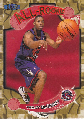 1997-98 Ultra All Rookie Tracy Mcgrady Raptors