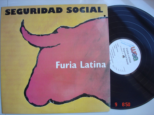 Vinyl Vinilo Lp Acetato Furia Latina Seguridad Social Rock