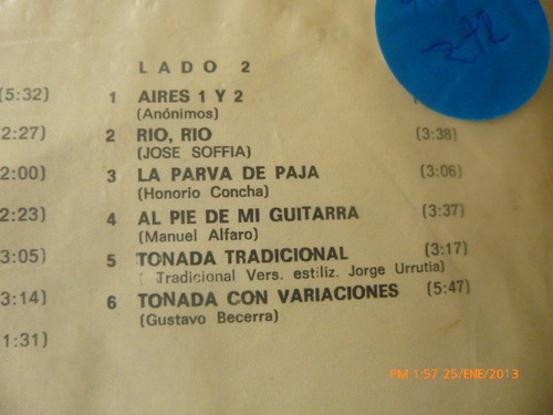 Vinilo Lp Octavio Bustos (u249