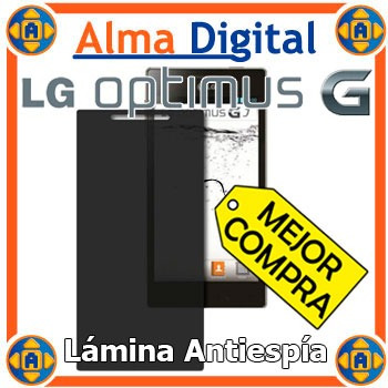 Protector Pantalla Antiespia LG Optimus G Antichisme