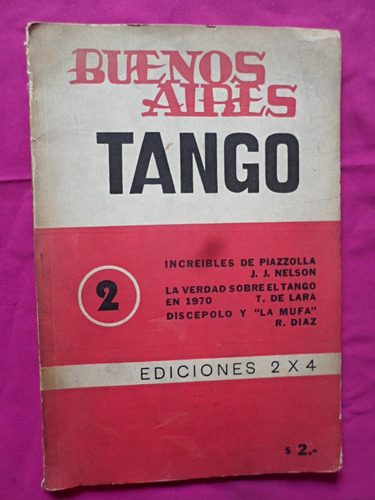 Buenos Aires Tango Nº 2 Noviembre - Diciembre 1970