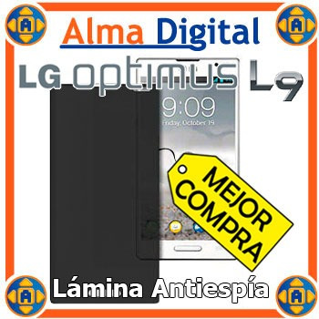 Lamina Protector Pantalla Antiespia LG Optimus L9 Antichi