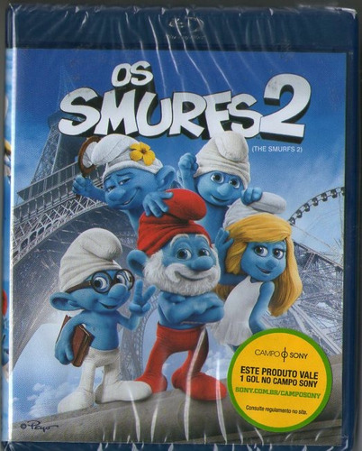 Blu - Ray Os Smurfs 2 
