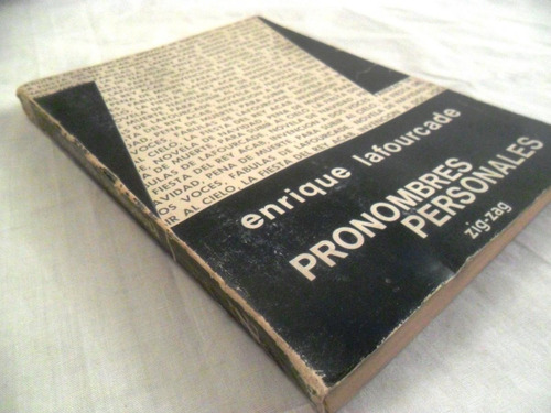 Pronombres Personales / Enrique Lafourcade