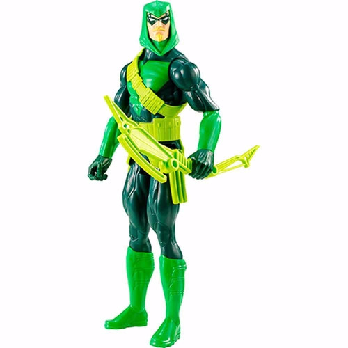 Boneco Seta Verde Personagem Liga Da Justiça 30 Cm - Mattel