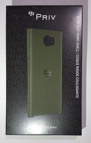 Funda Hard Shell Slide Out Original Blackberry Priv (verde)