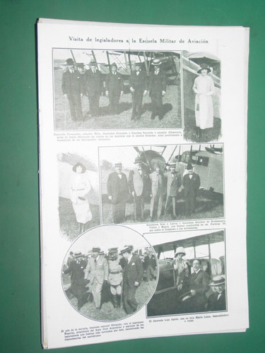 Clipping 1pg Visita Legisladores Escuela Militar De Aviacion