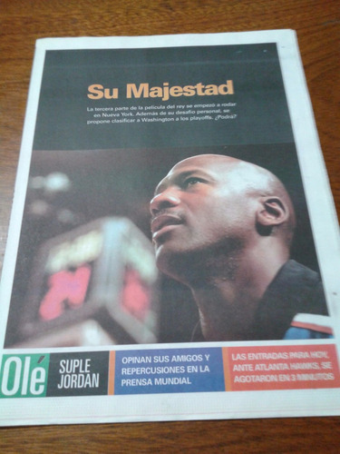 Ole Suplemento Michael Jordan + Nba 97/98 - 2 Ejemplares