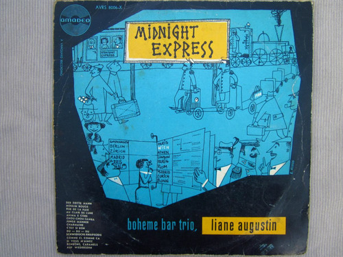 Vinilo Liane Augustin Boheme Bar-trio Midnight Express