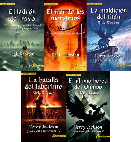 Percy Jackson Y Los Dioses Del Olimpo Coleccion Completa Pdf
