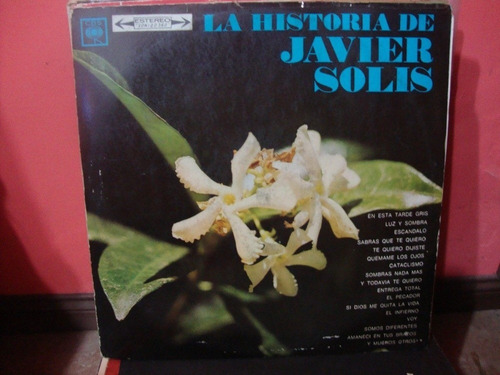 Disco Vinilo Javier Solis La Historia 3 Discos---235 $