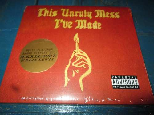 Cd Macklemore & Ryan Lewis This Unruly Mess I've Made Difu