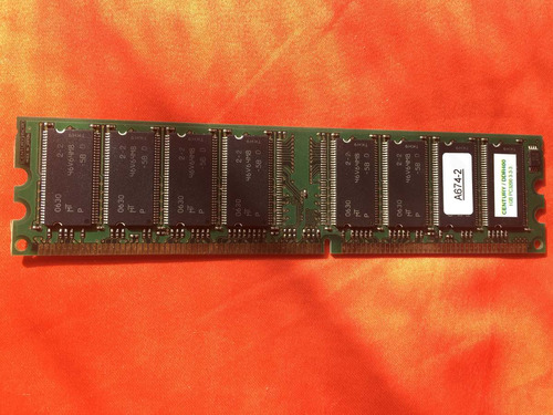 Imagem 1 de 3 de Century Memoria Ram 1gb Pc3200 3-3-3 Ddr 400 Desktop