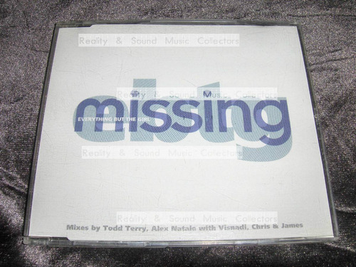 Everything But The Girl Missing Remix Cd Single 6 Tracks