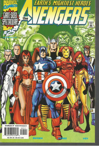 The Avengers 25 - Marvel - Bonellihq Cx178 L19