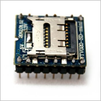 Imagen 5 de 5 de Reproductor De Audio Minisd Wtv020sd (arduino, Avr, Pic)