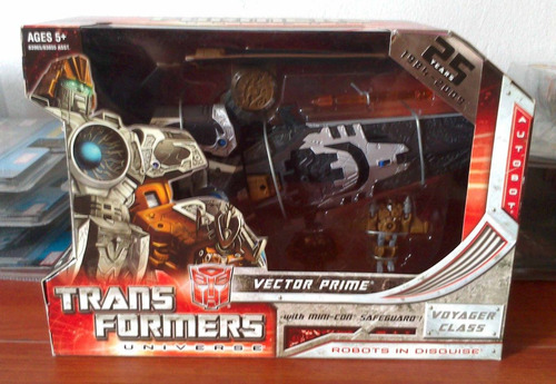 Transformers Universe Vector Prime & Mini-con Safeguard 25th