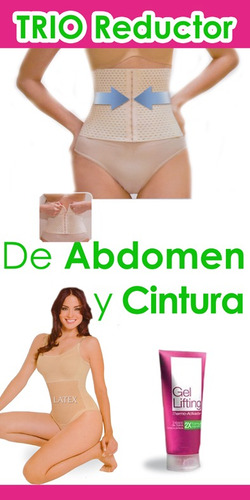 Juego De Cinturilla Y Faja Para Reducir Abdomen