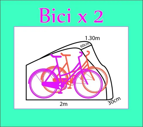 Bicicletero para 2 discount bicicletas