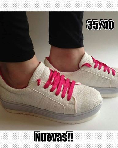 Zapatillas Sneakers De Colores Moda 35 Al 40 Stampa Woman