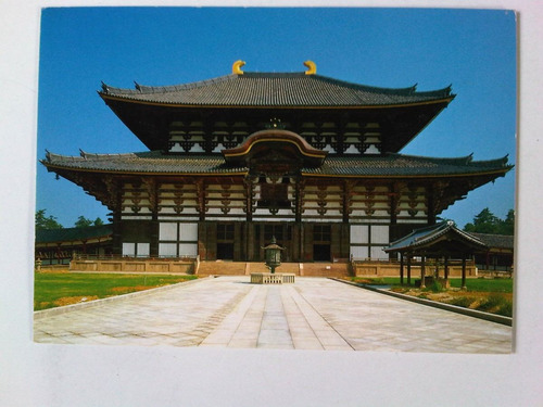 Todaiji Temple Tarjeta Postal Japon