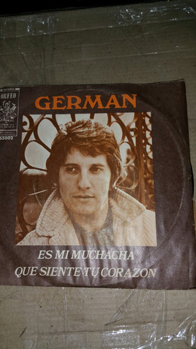 Disco Simple Vinilo German Con Enrique Re 1977 Orfeo 165002