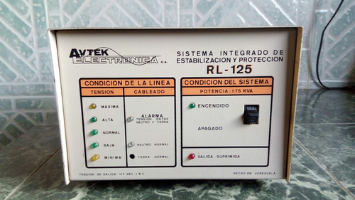 Regulador Avtek Electrónica Rl-125