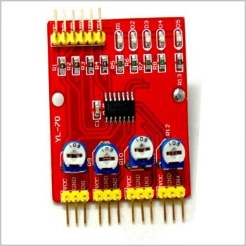 Sensor Ir Obstaculos 4 Canales (arduino, Avr, Pic)