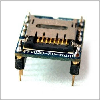 Imagen 4 de 5 de Reproductor De Audio Minisd Wtv020sd (arduino, Avr, Pic)