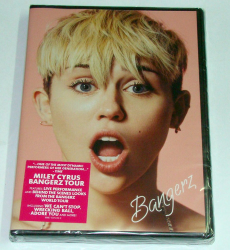 Miley Cyrus Bangerz Tours Dvd Sellado Promo / Kktus