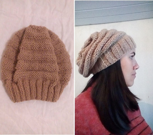 Imagem 1 de 4 de Gorro/touca, Polainas E Mantas Adulto E Infantil Em Tricô