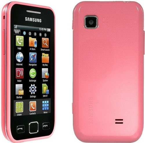 Celular Samsung Wave 525, Gt-s5250 Rosado Para Claro 3.2mp