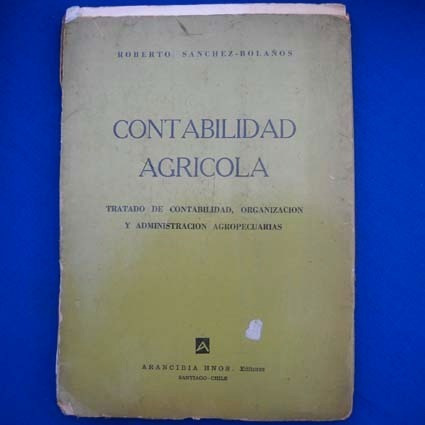 Contabilidad Agricola Roberto Sanchez Bolaños  Autor: Robert