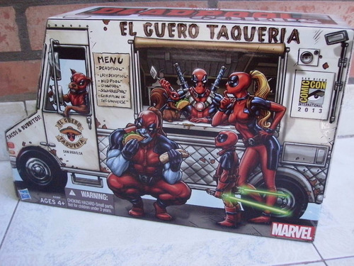 Deadpool Corps Marvel Universe Taqueria Exclusivo Sdcc 2013