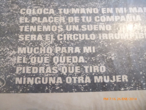 Vinilo Lp De Ocean -- Coloca Tu Mano En La Mia (u770