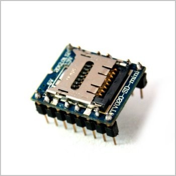 Imagen 3 de 5 de Reproductor De Audio Minisd Wtv020sd (arduino, Avr, Pic)