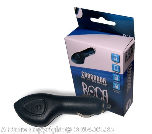 Cargador Adaptador Usb Universal Para Auto 5v 1a Roca Mobile