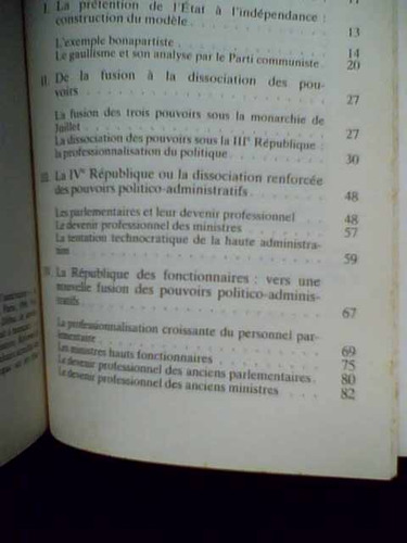 Sommets De L'etat. Essai Sur L'elite Pouvoir France Birnbaum
